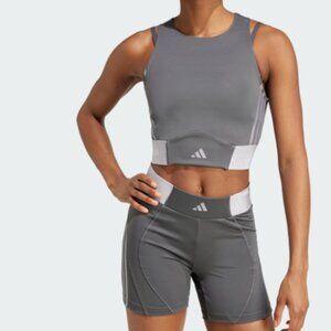 Adidas Hyperglam Running Set Gray M